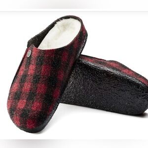 NEW Birkenstock Plaid Zermatt Comfort Clogs SIze 37